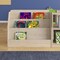 Flash Furniture Bright Beginnings Commercial Grade Modular Wooden Classroom 3 Tier Book Display Shelf, Natural MK-KE24299-GG - alternate 9